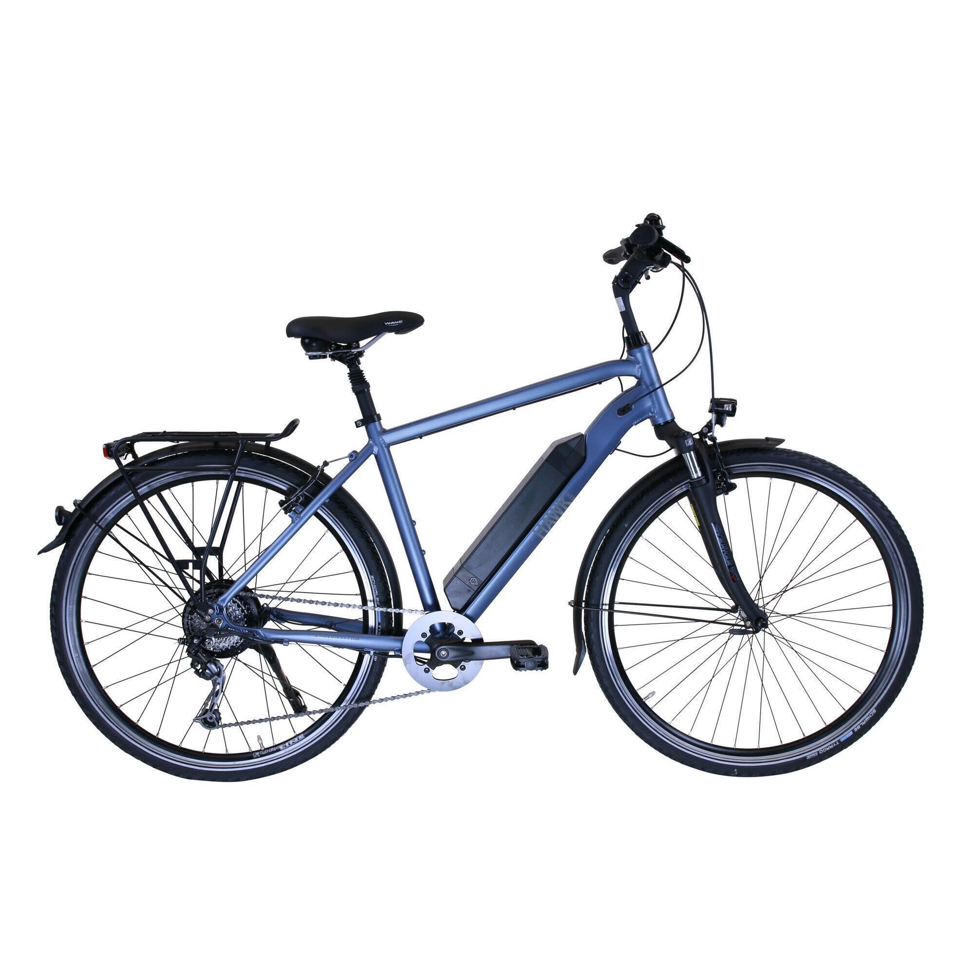 HAWK BIKES HAWK eTrekking Gent BAFANG E Bike Herren 28 Zoll 8 Gang Kettenschaltung
