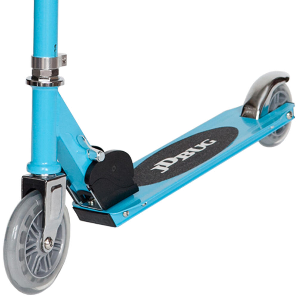 JD BUG JUNIOR STREET FOLDING CHILDRENS SCOOTER - AGED 5+ - SKY BLUE 4/5