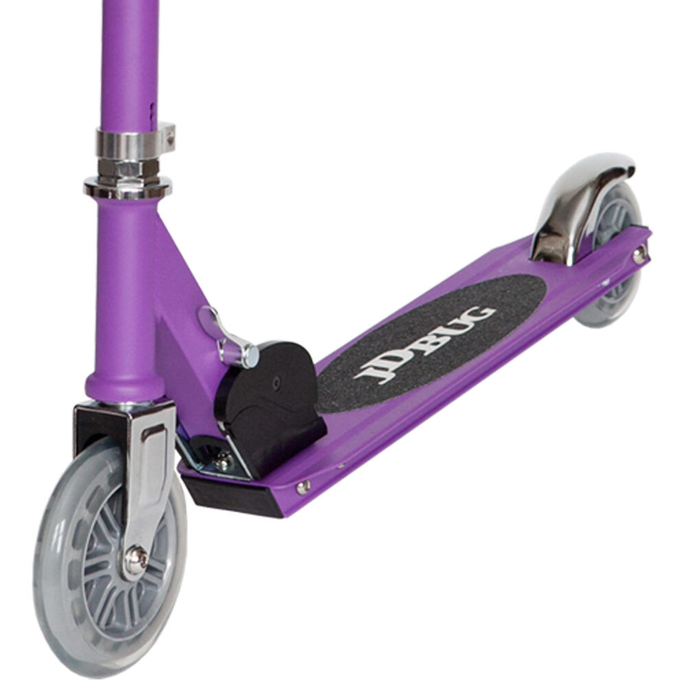 JD BUG JUNIOR STREET FOLDING CHILDRENS SCOOTER - AGED 5+ - PURPLE MATT 4/5