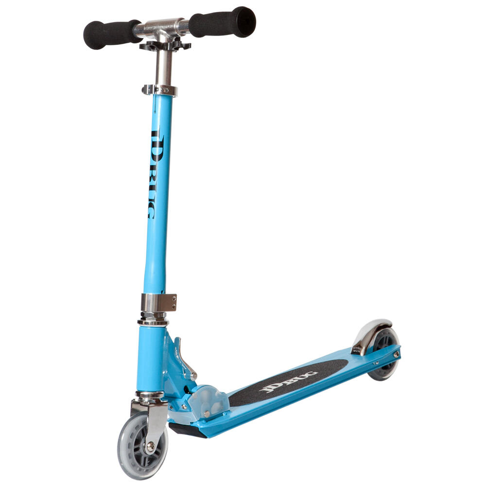 JD BUG ORIGINAL STREET FOLDING SCOOTER inc CARRY STRAP – AGE 8+ - SKY BLUE 3/5