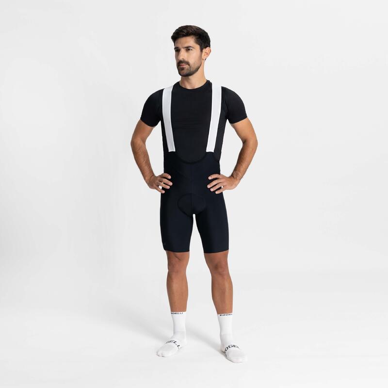 Korte Fietsbroek Met Bretels Heren Prime 2.0