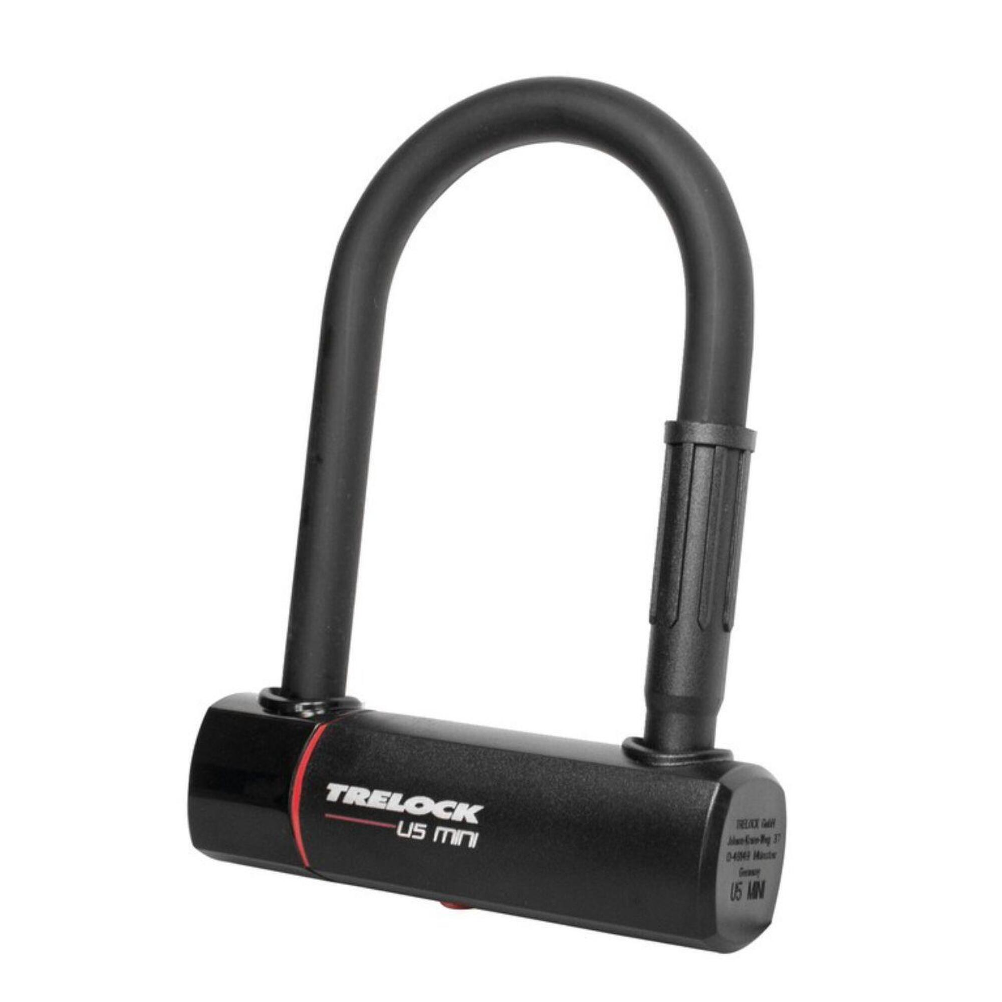 TRELOCK U5 Mini U-lock, 8,3x14cm, Ø15mm