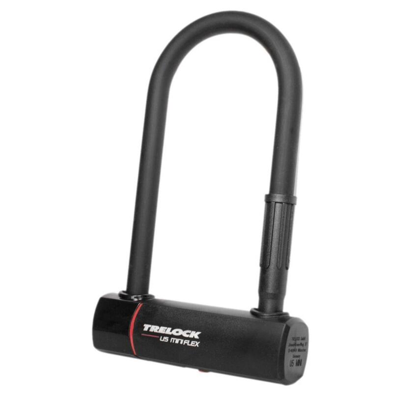 TRELOCK U5 Mini Flex U-lock, 8,3x17,8cm, Ø15mm