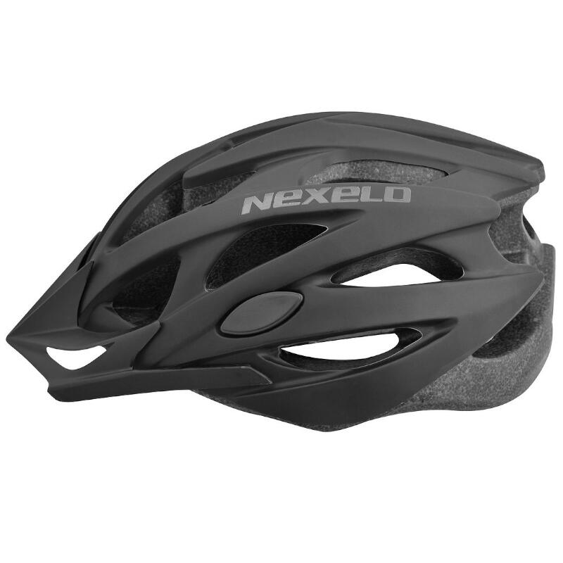 Kask rowerowy dla dorosłych Nexelo Straight Matt regulowany