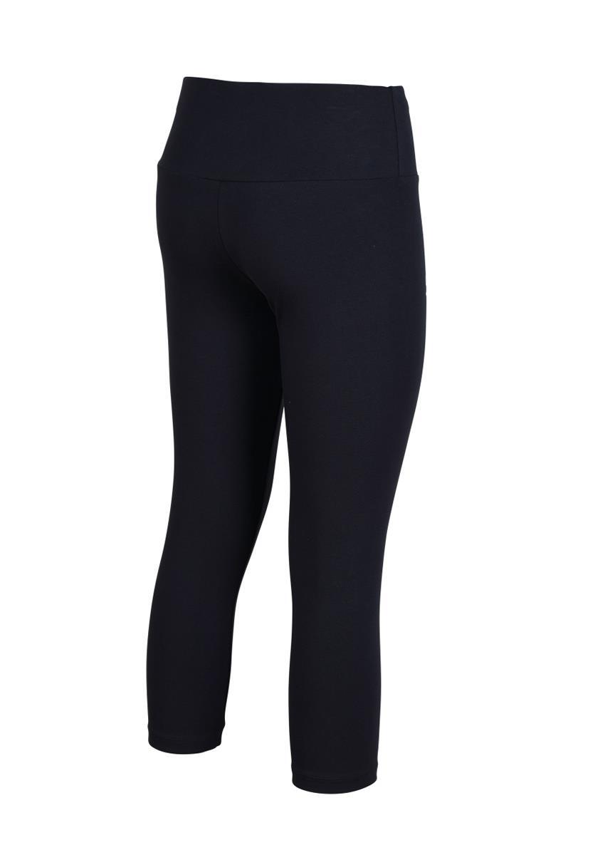 Arena Womens Tight Fit 3/4 Leggings - Navy 2/5