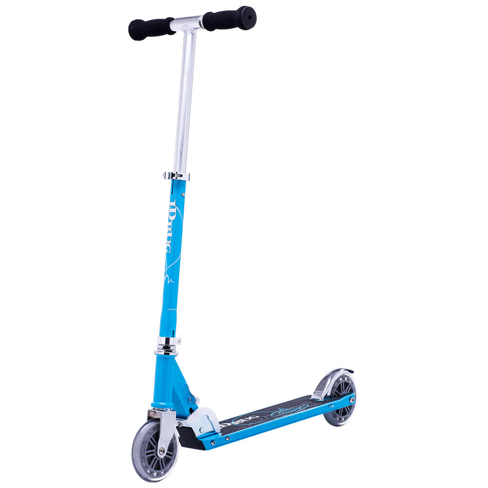 JD BUG CLASSIC STREET FOLDING CHILDRENS SCOOTER – AGED 8+ - SKY BLUE 2/5