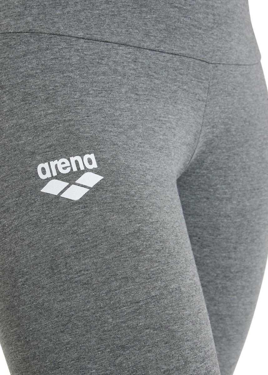 Arena Womens Tight Fit 3/4 Leggings - Dark Grey/Melange 4/5