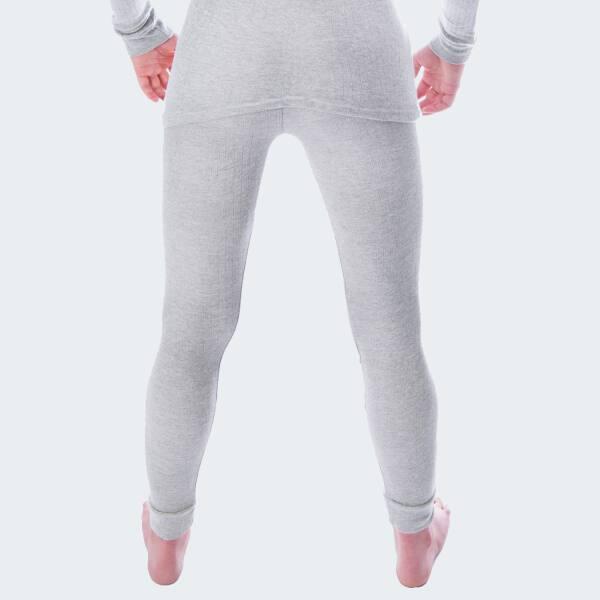 2 pantalons thermiques | Sous-vêtements | Femmes | Polaire | Gris 3/5