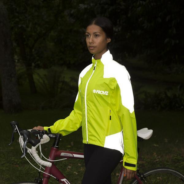Proviz Women's Nightrider Reflective Waterproof Cycling Jacket 4/5
