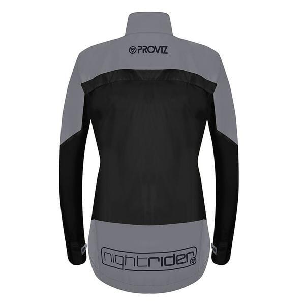 Proviz Women's Nightrider Reflective Waterproof Cycling Jacket 2/3