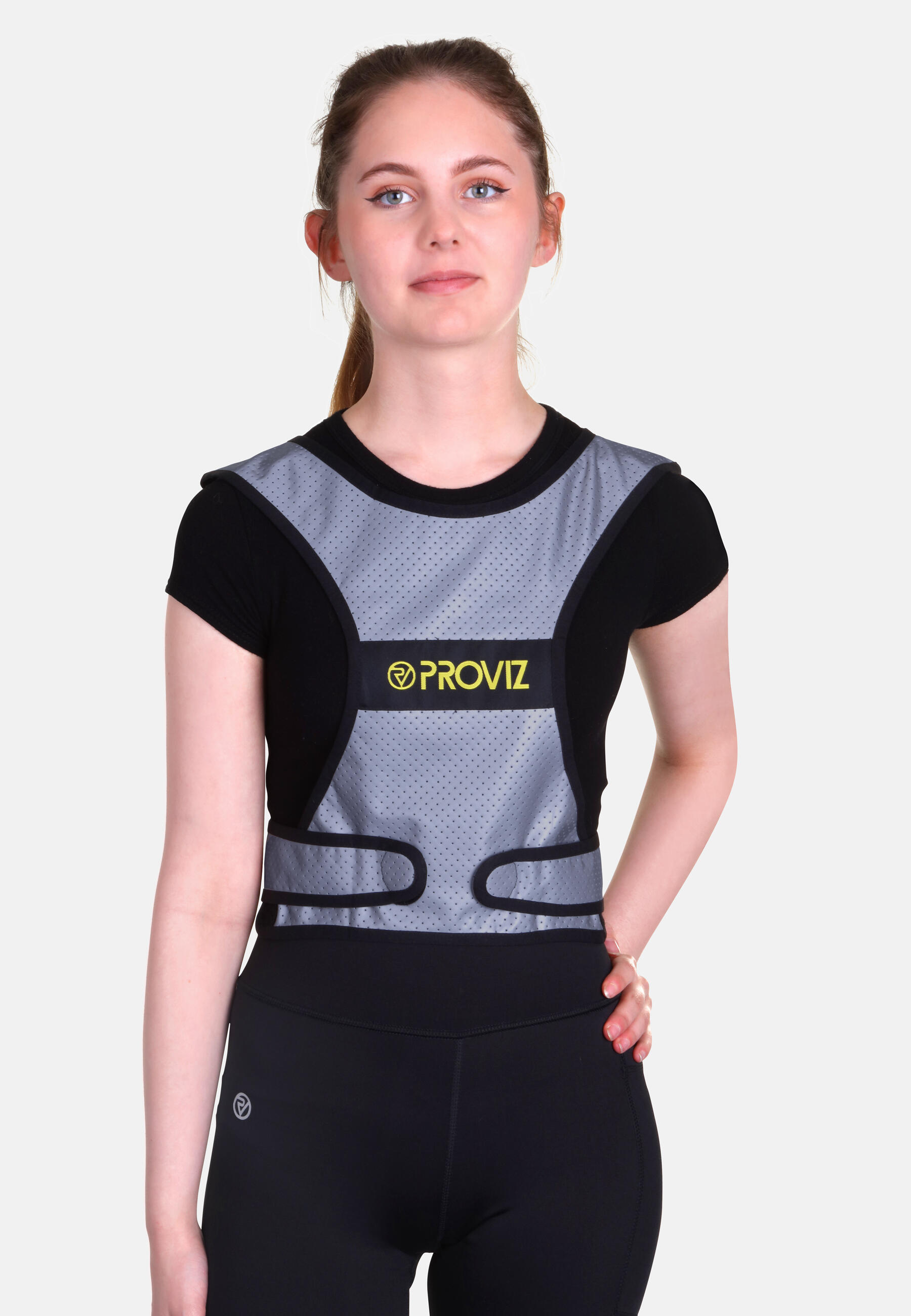 Imbragatura da corsa riflettente X-VEST - Regolabile, taglia unica 2/7