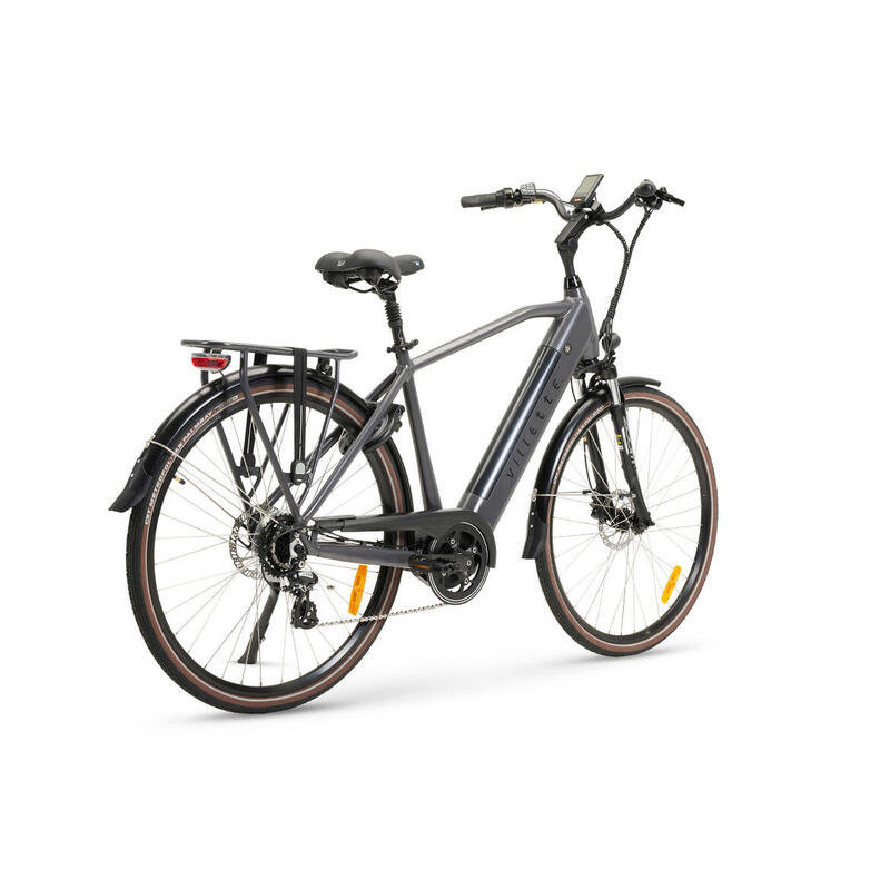 Villette Commuter elektrische herenfiets, middenmotor, 8 sp, 51 cm