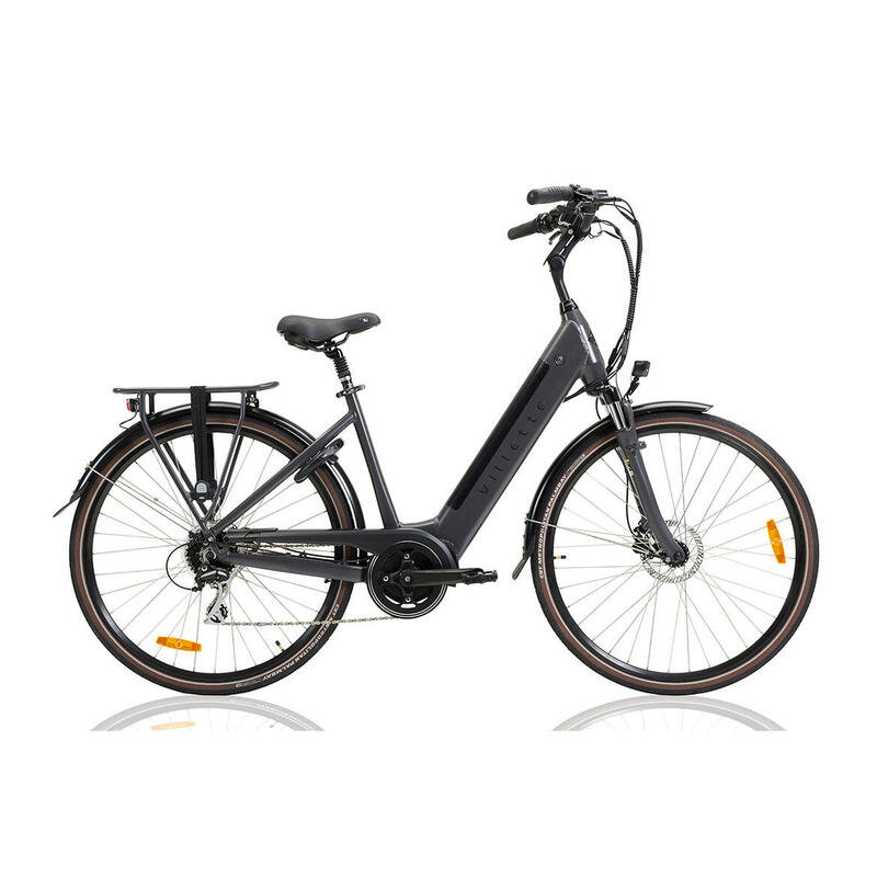 Villette Commuter elektrische damesfiets, middenmotor, 8 sp, 48 cm