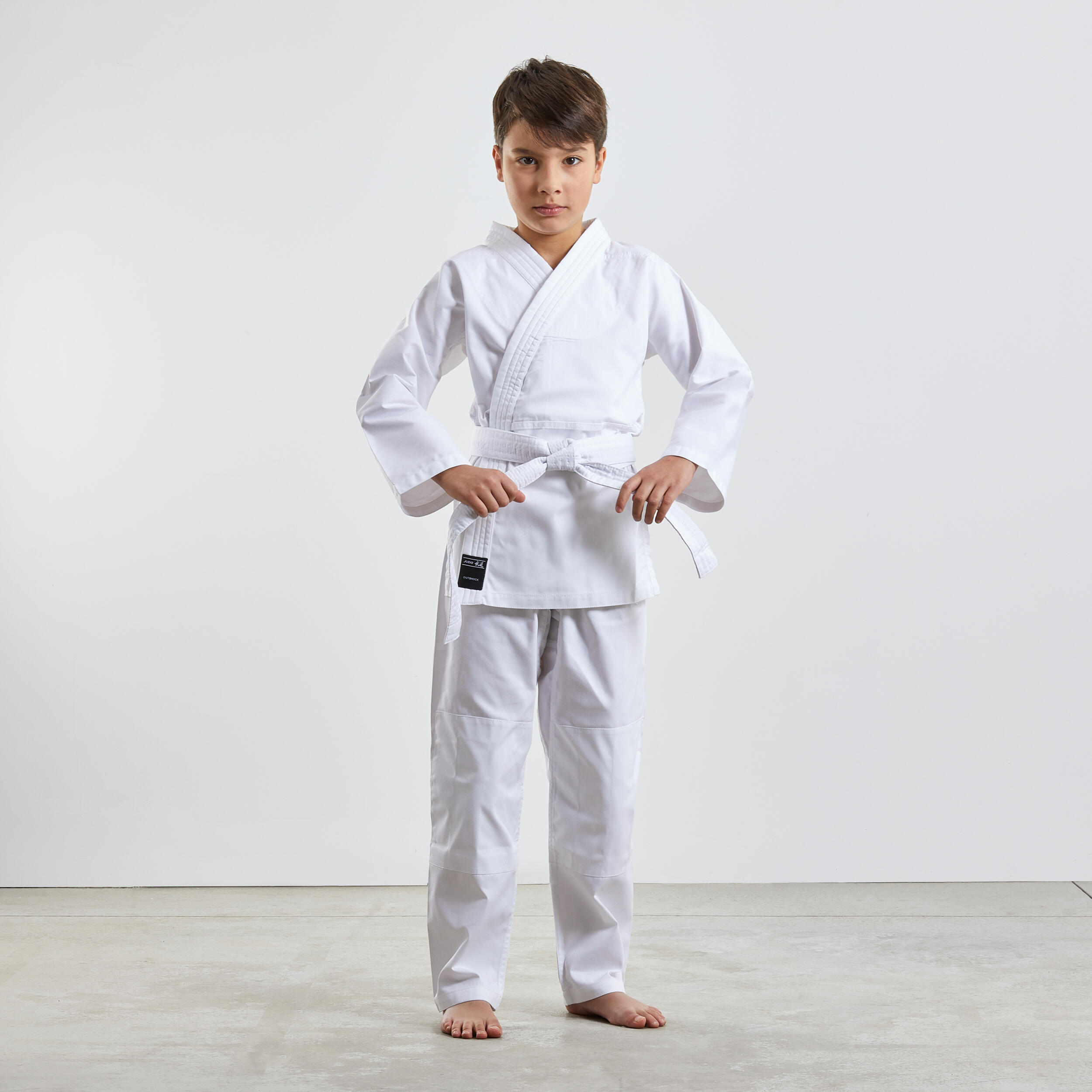 OUTSHOCK REFURBISHED KIDS' JUDO UNIFORM 100 - A GRADE