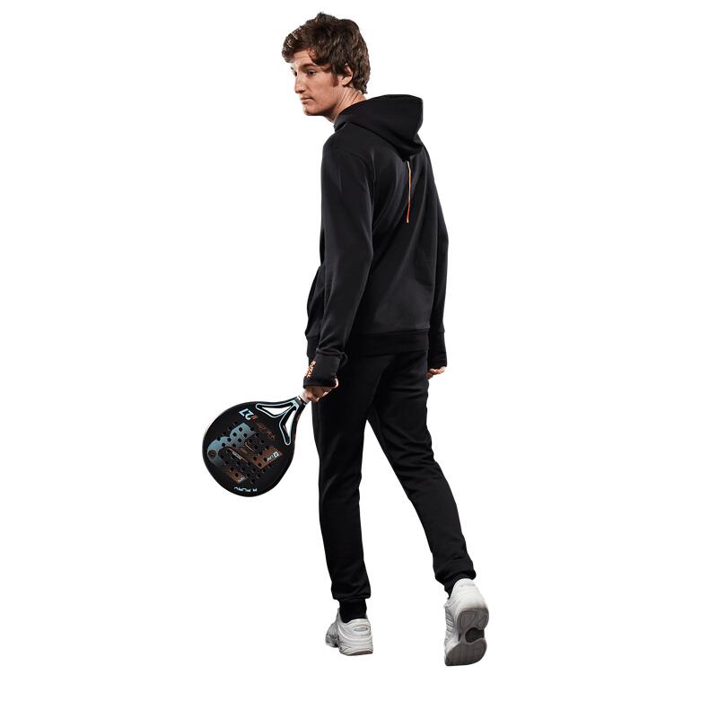 Sudadera manga larga de Pádel Royal Padel Negra Hombre