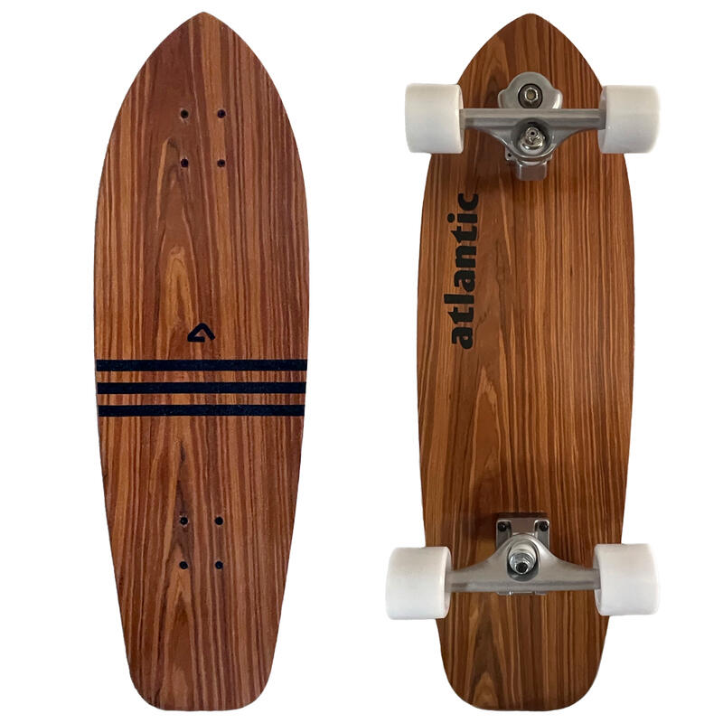 SurfSkate Whale - 31' - Hout