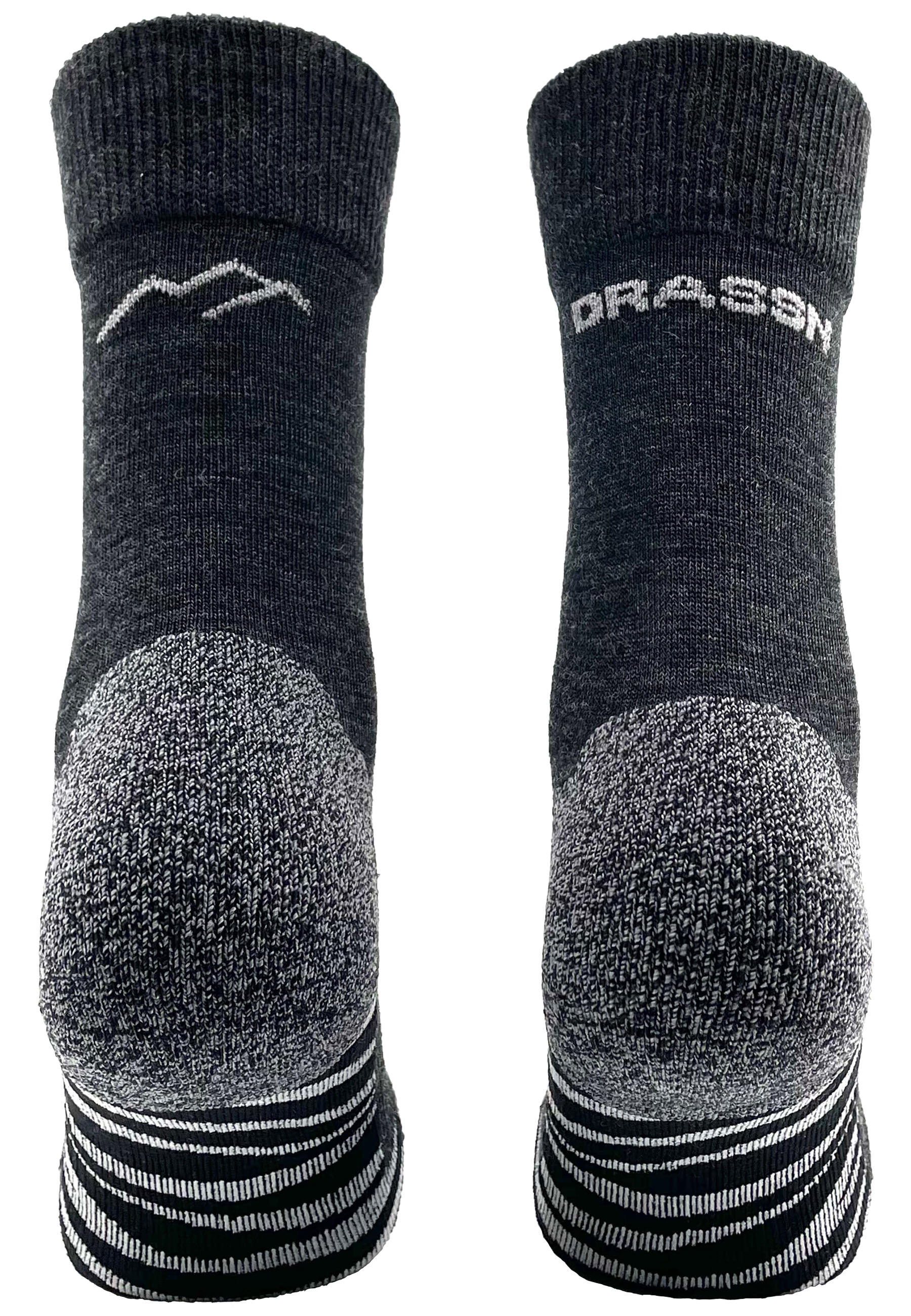 CHAUSSETTES DE RANDONNÉE MÉRINOS UNISEXE RESPIRANTES DRASSN 3/7