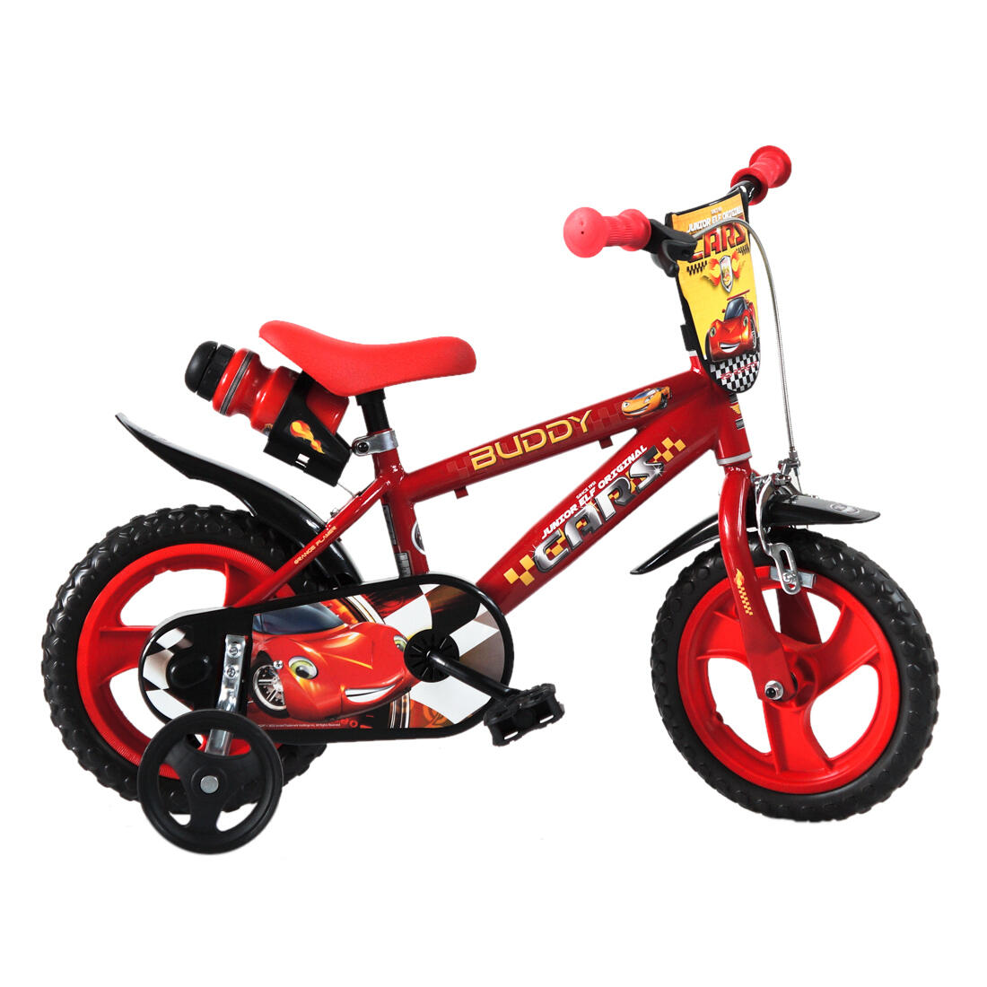 Dino Bikes - Velo Enfant 12 Pouces 3 Ans Dino Bikes - Vélo Enfant - Noir|rouge - 12" - Decathlon