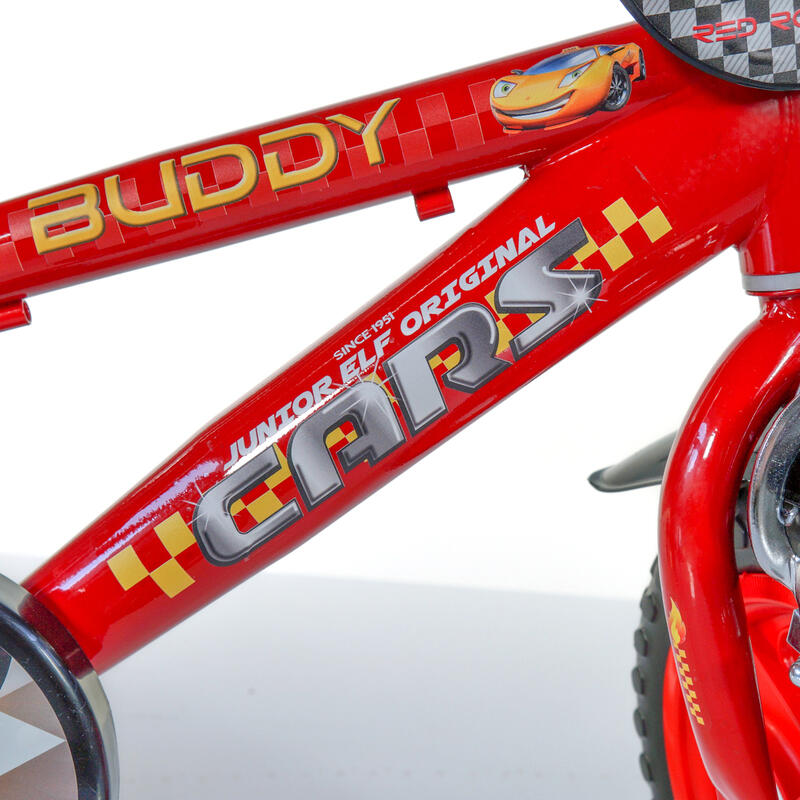 Bicicleta de Menino 12 polegadas Buddy Cars 3-5 anos