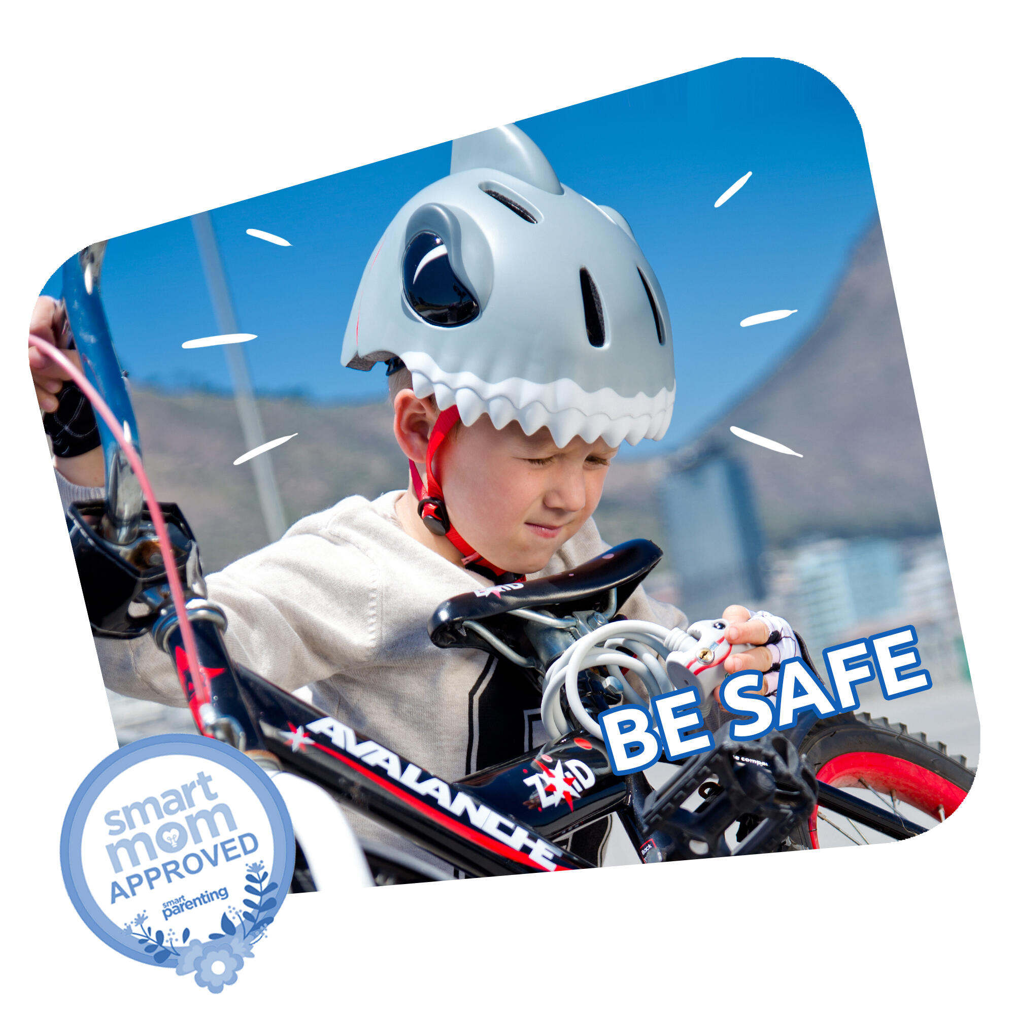Capacete de criança Crazy Safety Shark 4/6