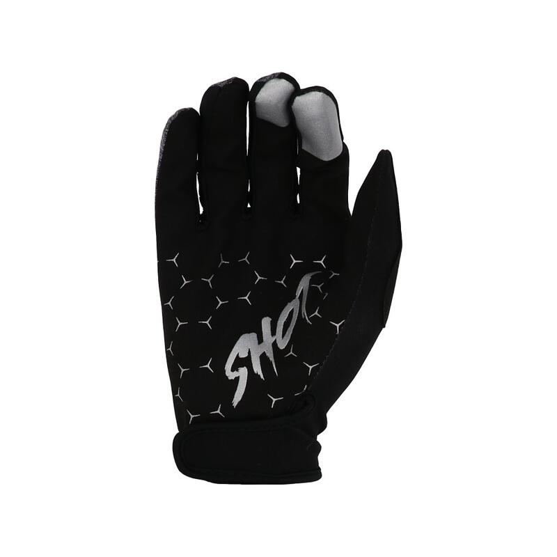 Gants Shot Bmx Rogue Cup Enfant Noir/Gris