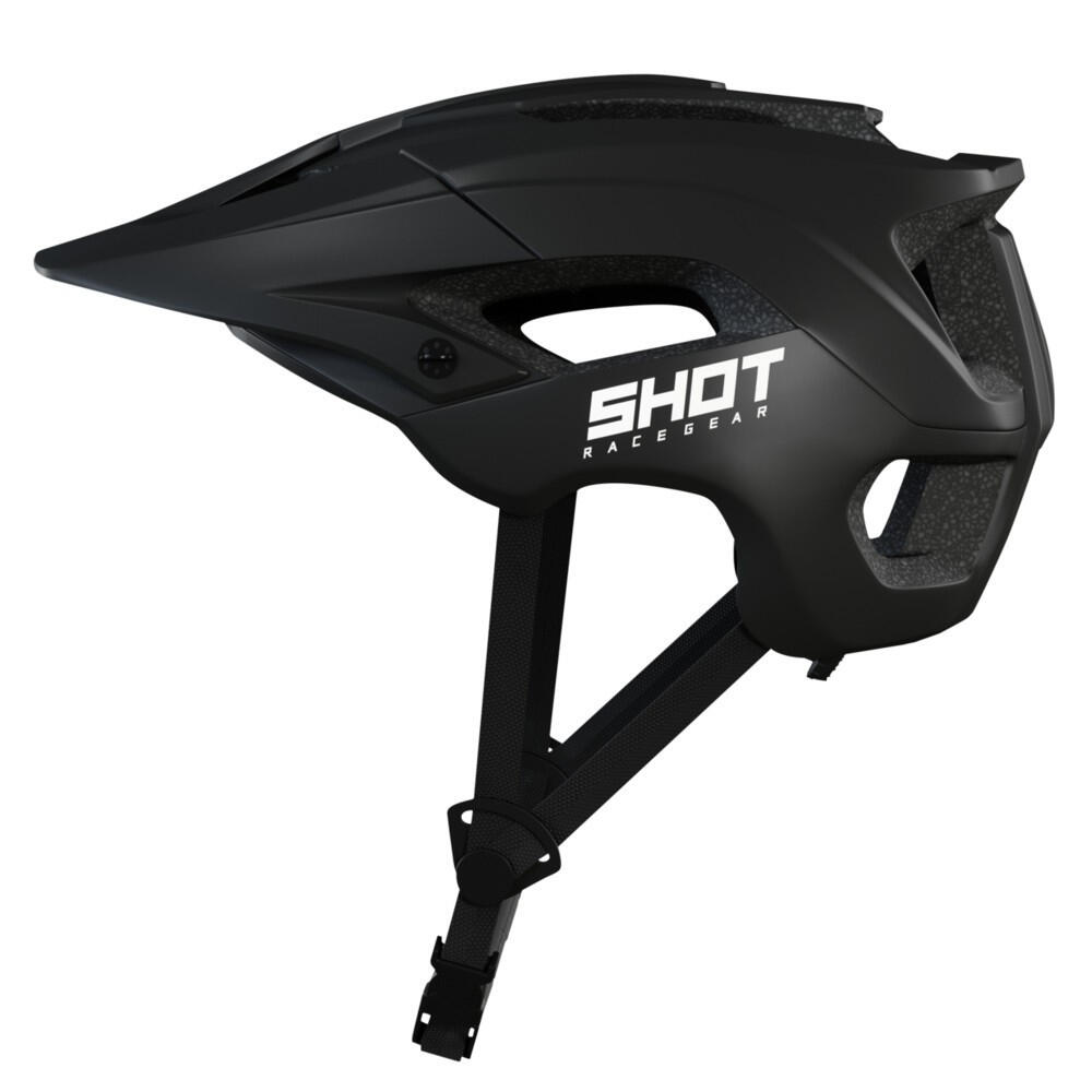 Helm Shot Climb Zwart Mat - Helmmaat - M (54-58cm) 4/4