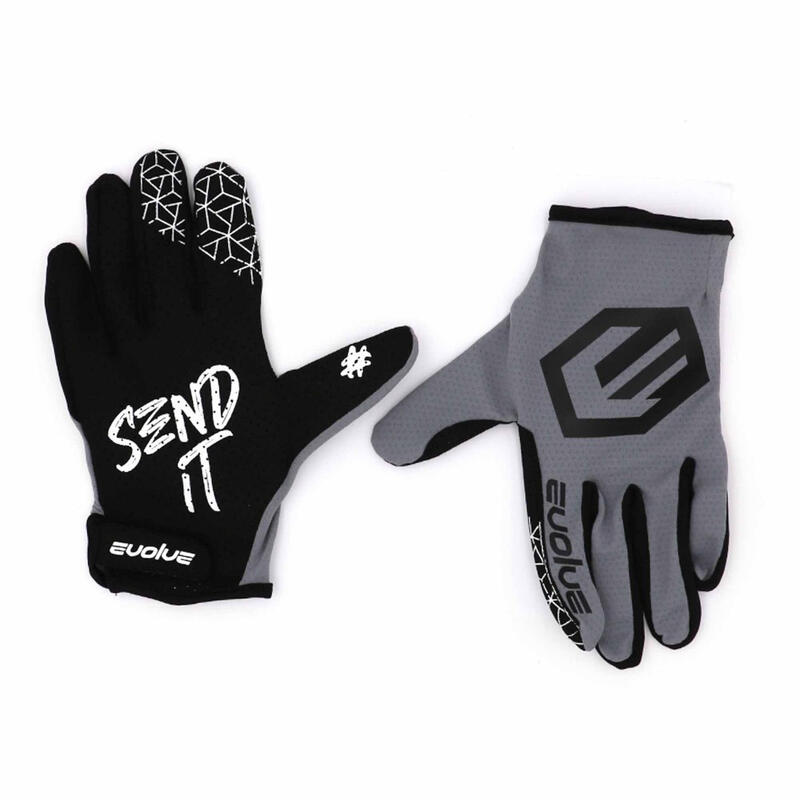 Gants Evolve Send It Adulte Gris/Noir