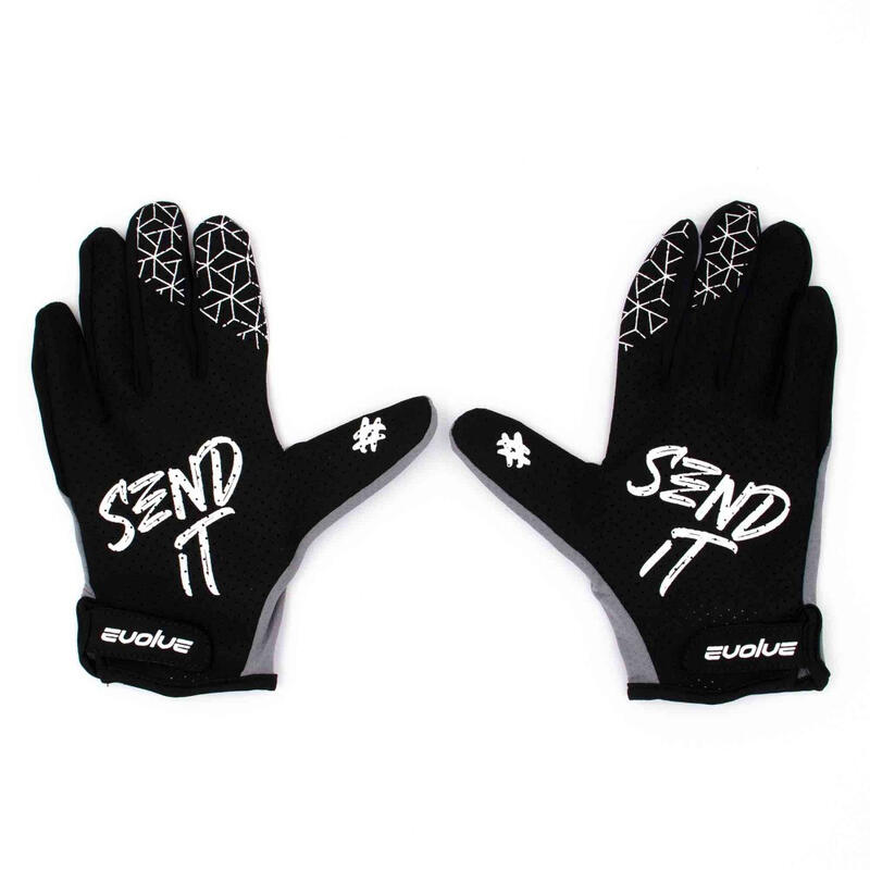 Gants Evolve Send It Adulte Gris/Noir