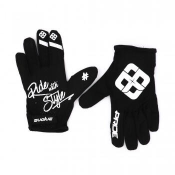 Guantes bmx adulto Evolve X Pride, negro