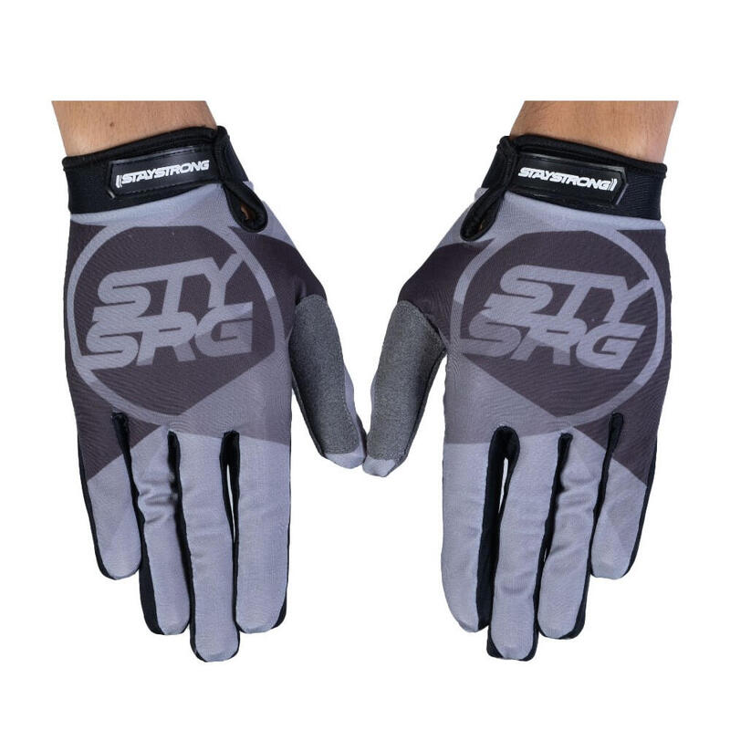 Gants BMX Stay Strong Tricolour Enfant Gris