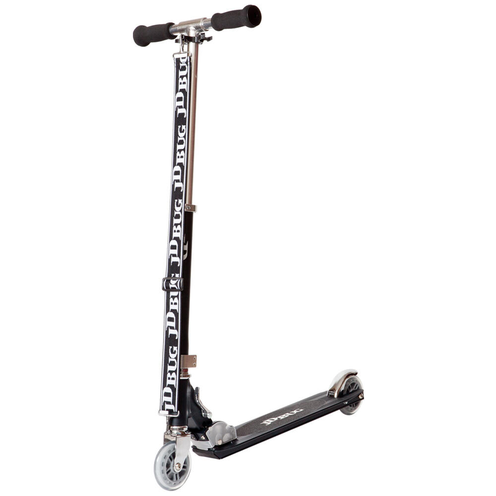 JD BUG ORIGINAL STREET FOLDING SCOOTER inc CARRY STRAP – AGE 8+ - MATT BLACK
