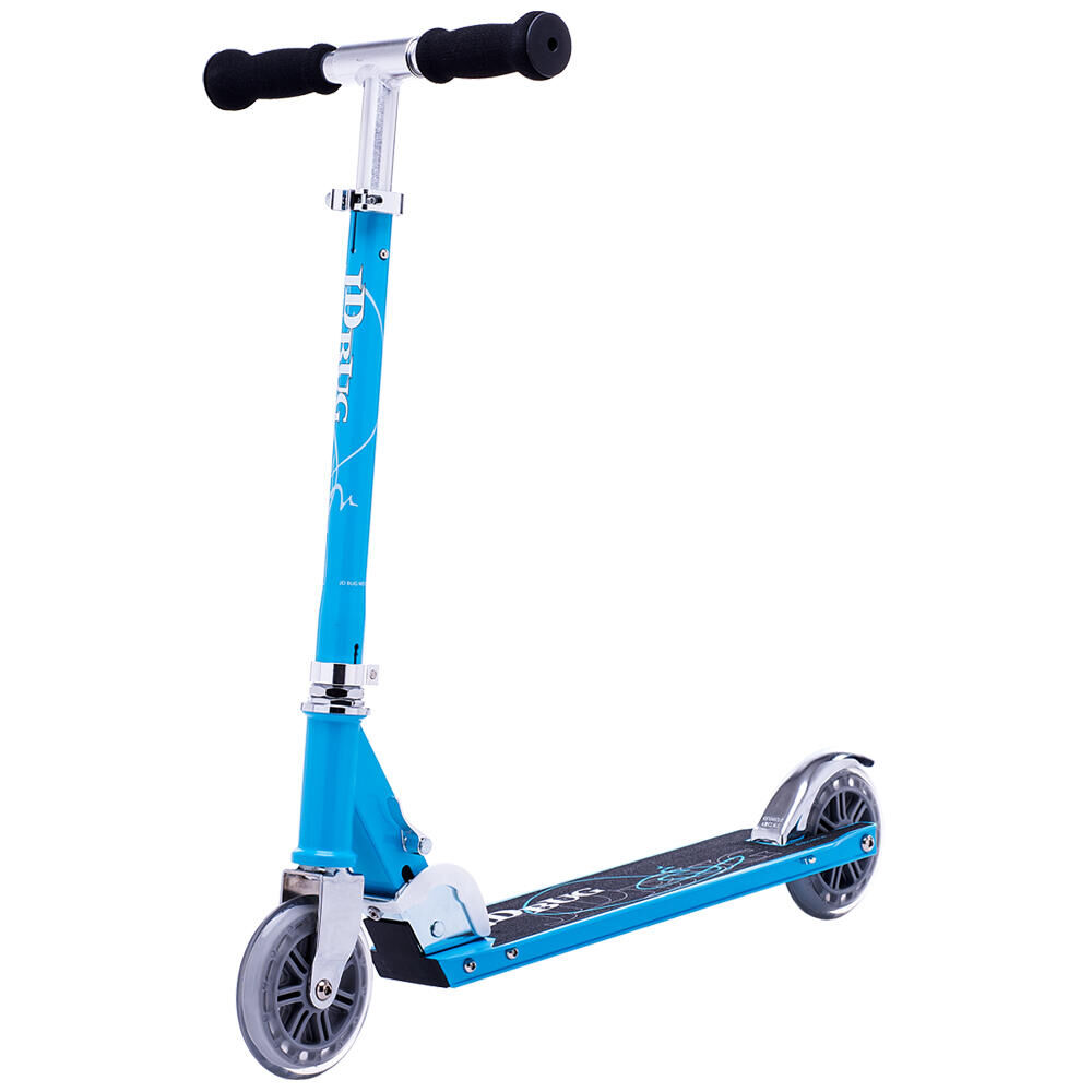 JD BUG JD BUG CLASSIC STREET FOLDING CHILDRENS SCOOTER – AGED 8+ - SKY BLUE