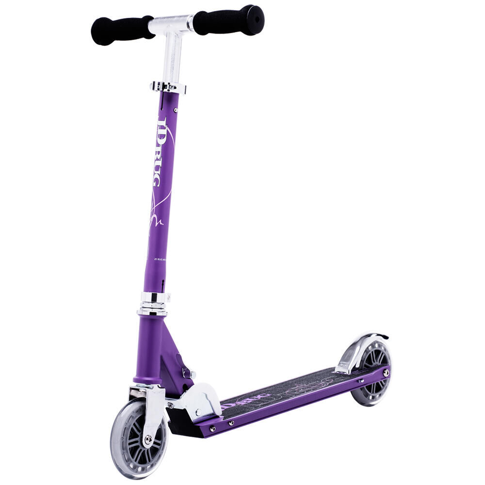 JD BUG JD BUG CLASSIC STREET FOLDING CHILDRENS SCOOTER – AGED 8+ - PURPLE MATT