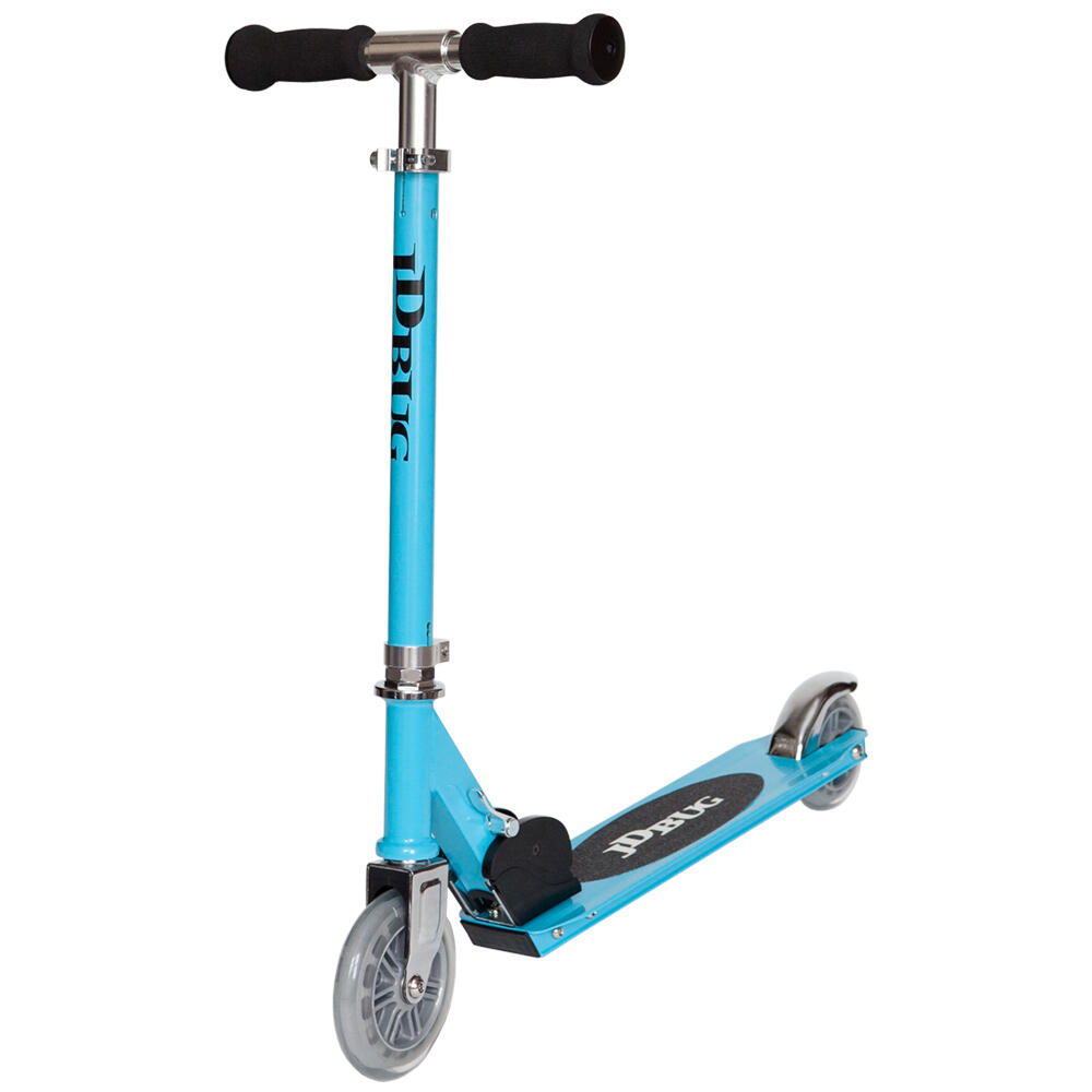 JD BUG JD BUG JUNIOR STREET FOLDING CHILDRENS SCOOTER - AGED 5+ - SKY BLUE