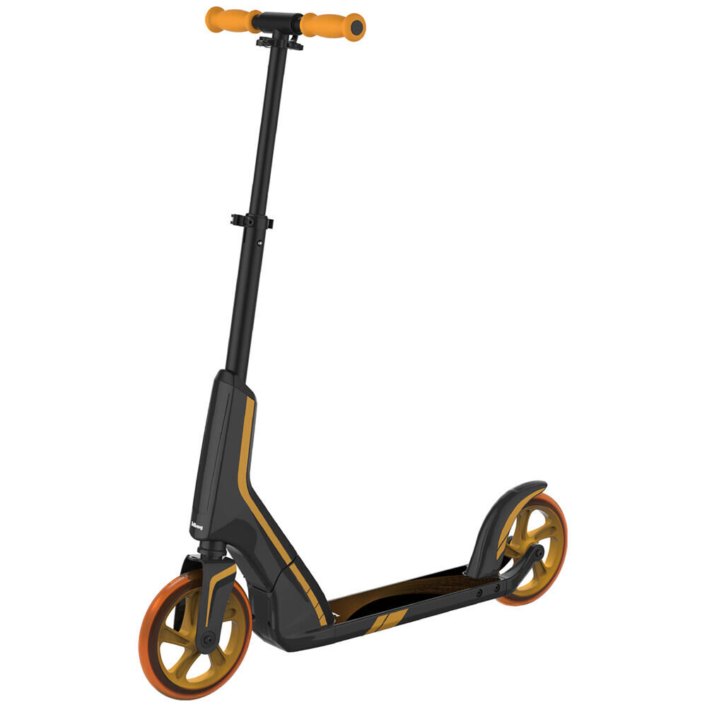 JD BUG JD BUG PRO COMMUTE BIG WHEEL SCOOTER inc DUAL BEARING SYSTEM – BLACK / GOLD