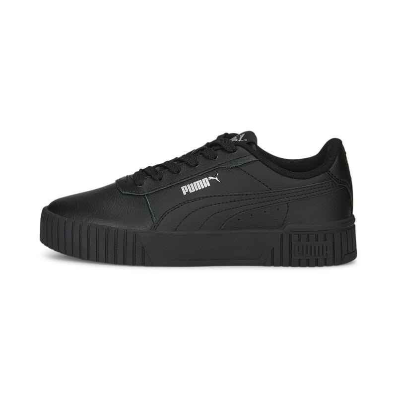 Młodzieżowe sneakersy Carina 2.0 PUMA Black Silver Metallic metallic