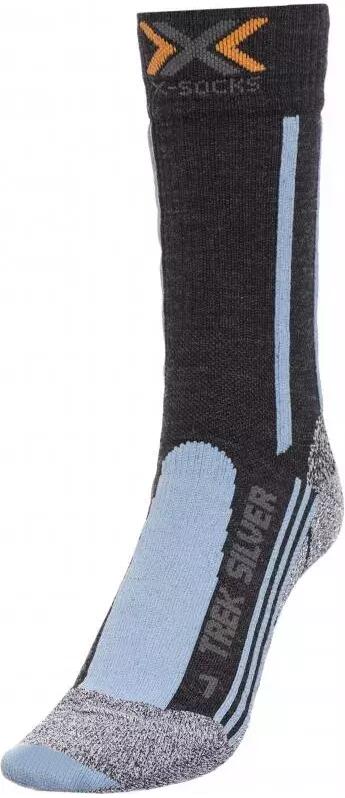 Dames wandelsokken X-socks Trekking Zilver 2/2