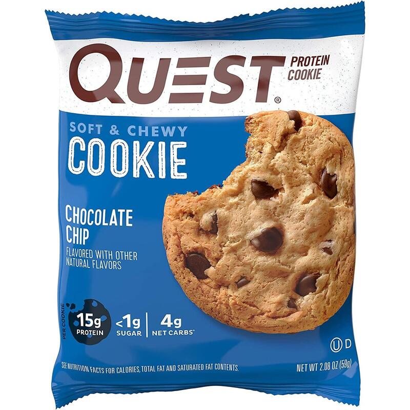 Quest 蛋白質巧克力曲奇餅 - 12 包