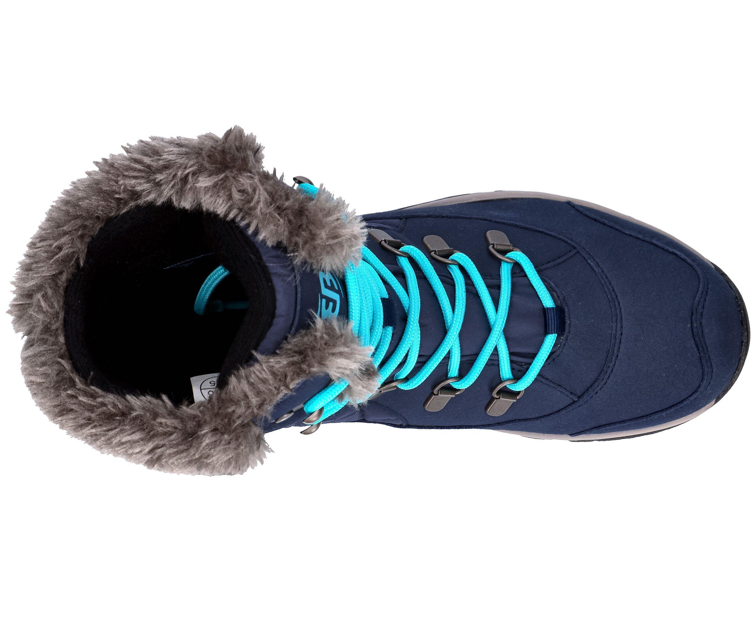 ARRIGO BELLO Dameslaarzen, sneeuwlaarzen, winterlaarzen, warme schoenen, bont, wandelen, vrije tijd, 36-41, Zwart 5071, 41 EU