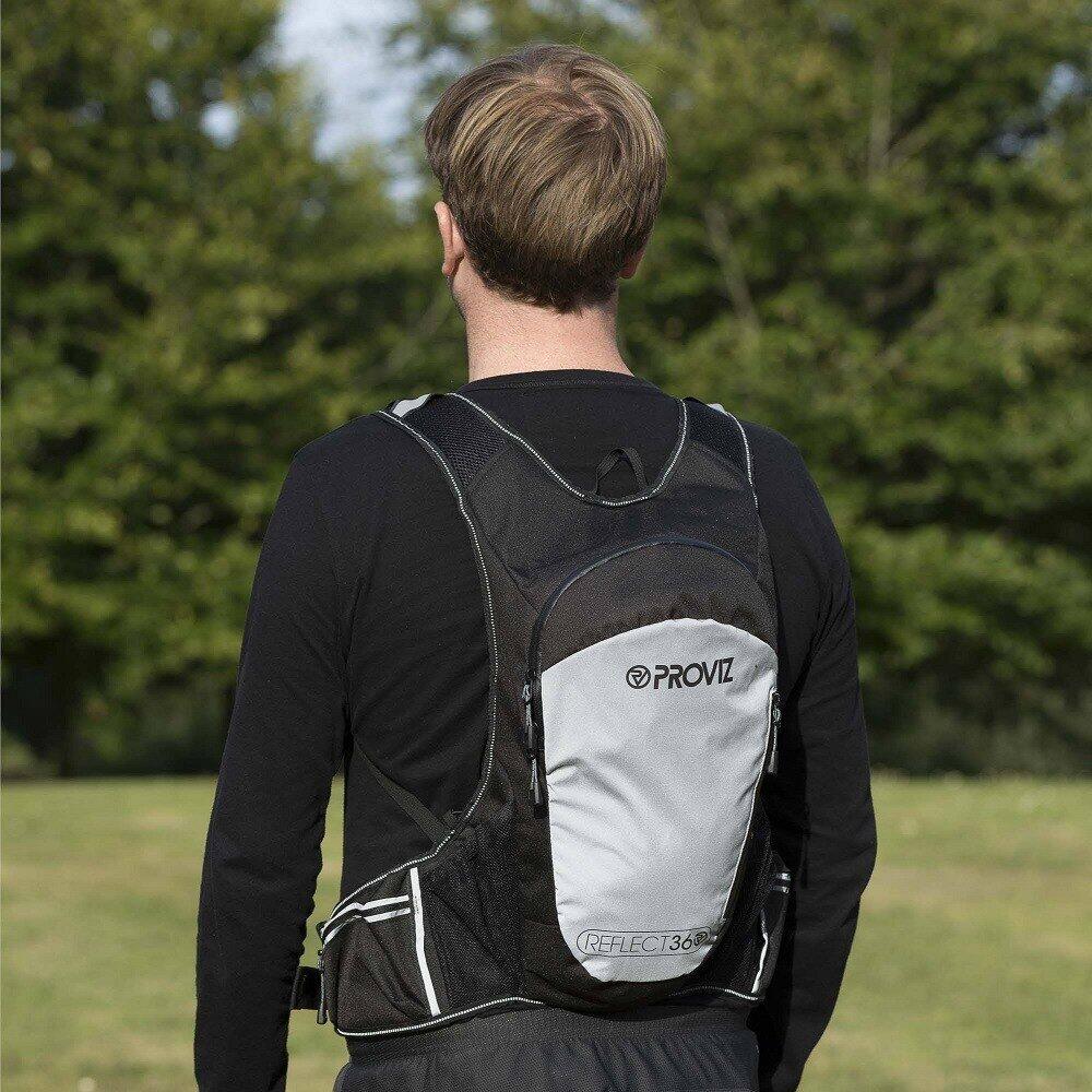 Proviz REFLECT360 Hi Viz Reflective Running Backpack 10L 4/8