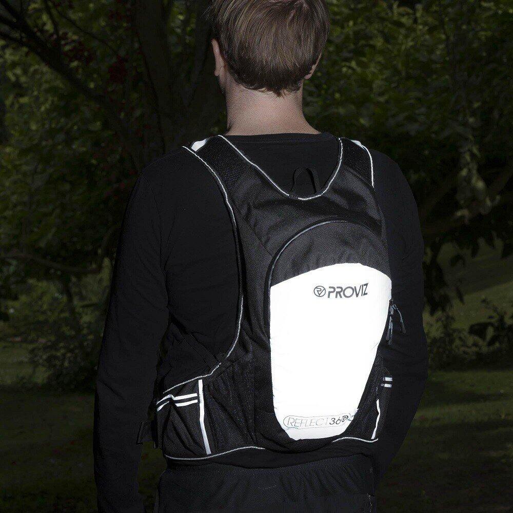 Proviz REFLECT360 Hi Viz Reflective Running Backpack 10L 3/8