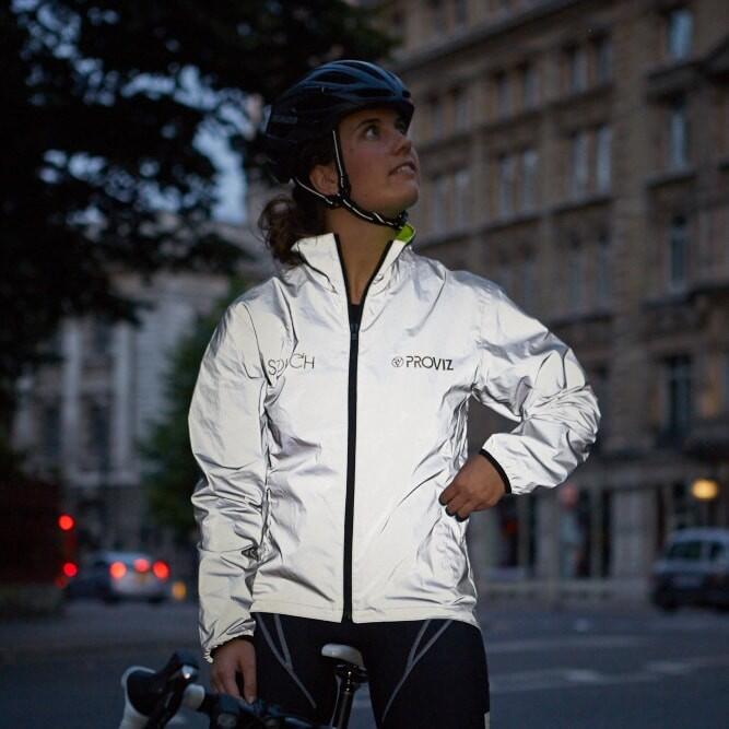 Proviz Women's Reflective Switch Waterproof Cycling Jacket 5/6