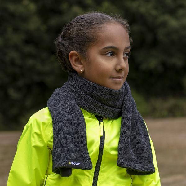 Proviz REFLECT360 Reflective Soft Touch  Insulated Fleece-Lined Scarf 4/5