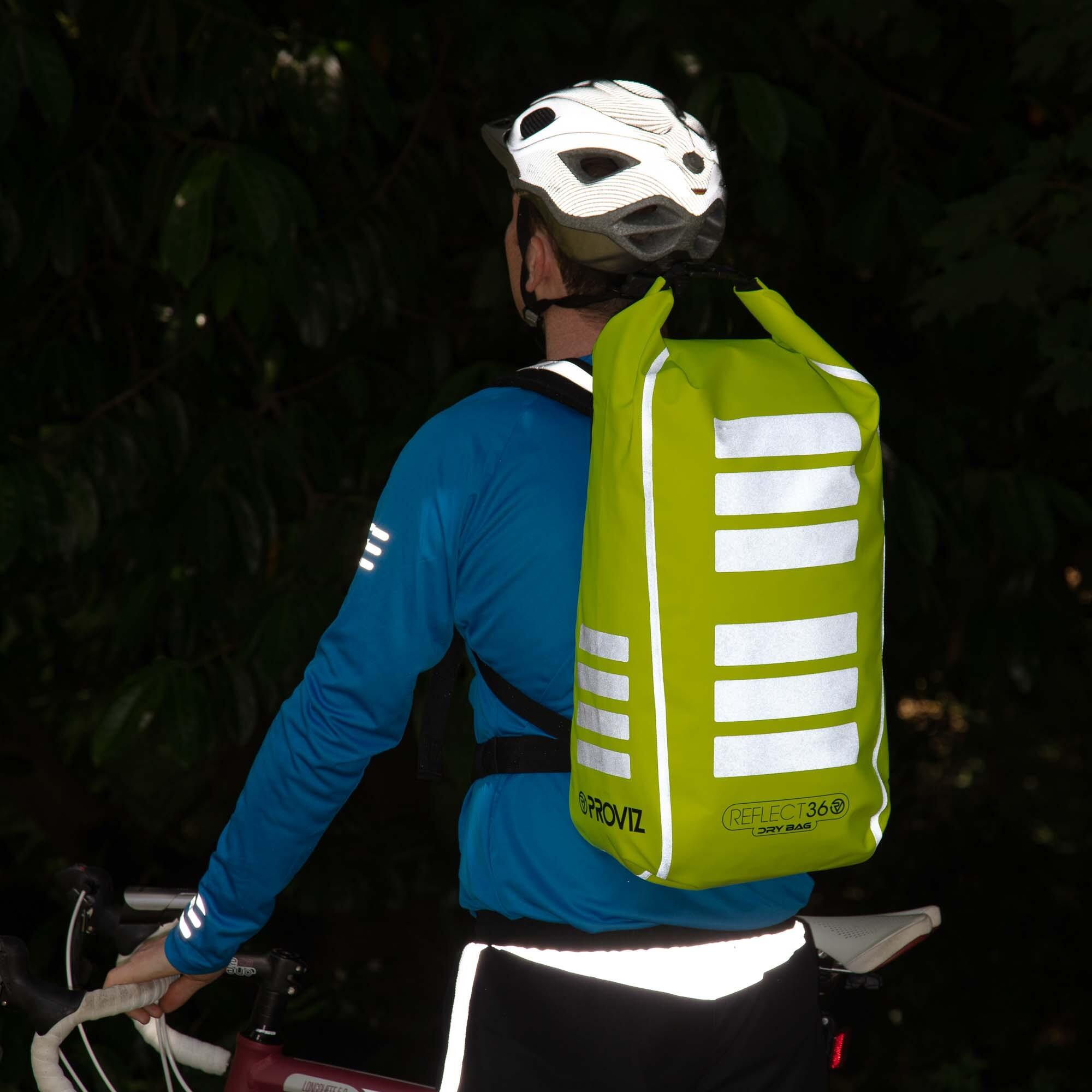 Proviz REFLECT360 Multi-Use Sports Reflective Dry Bag Backpack 28L 3/5