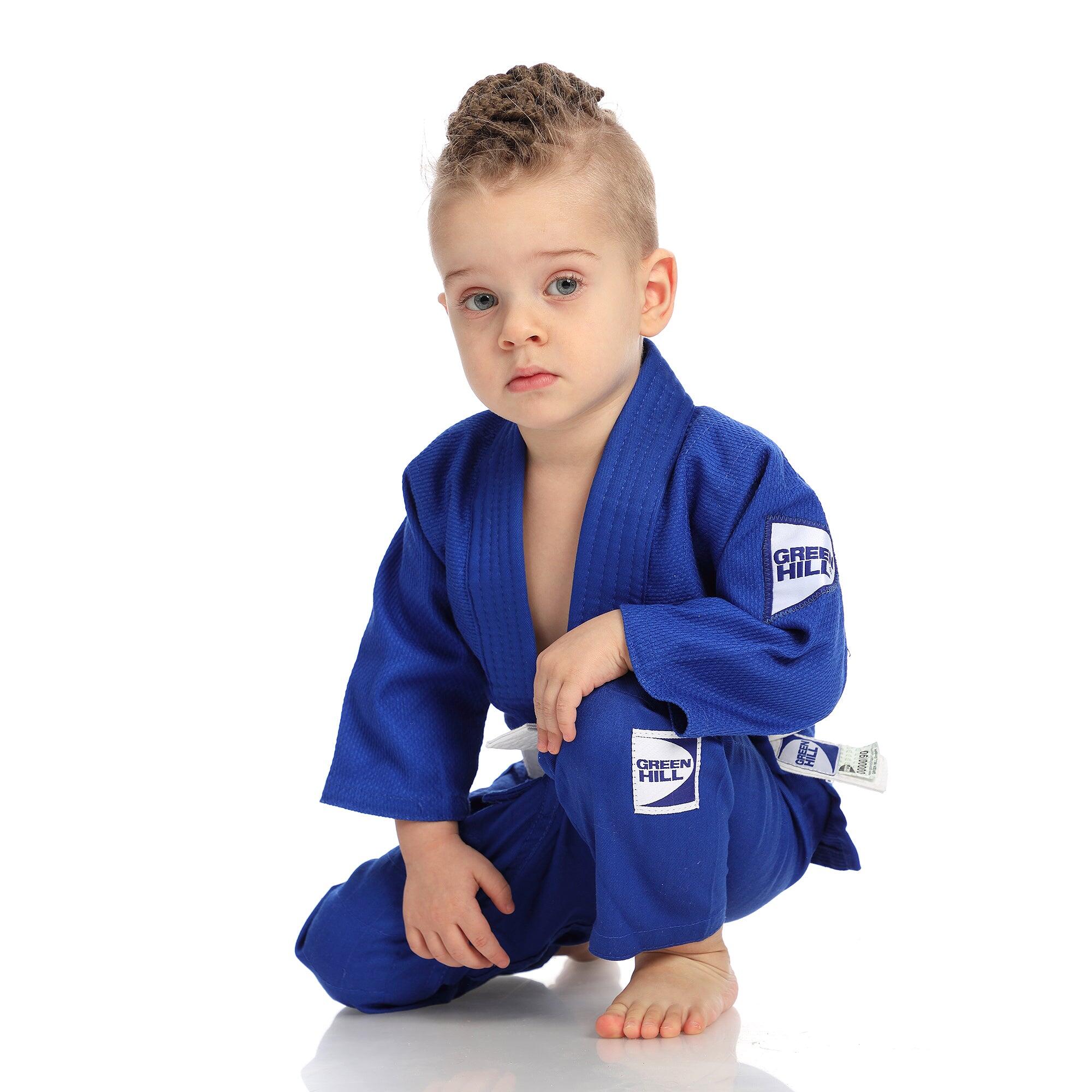 GREEN HILL Judoanzug KIDS Blau 226g/cm³