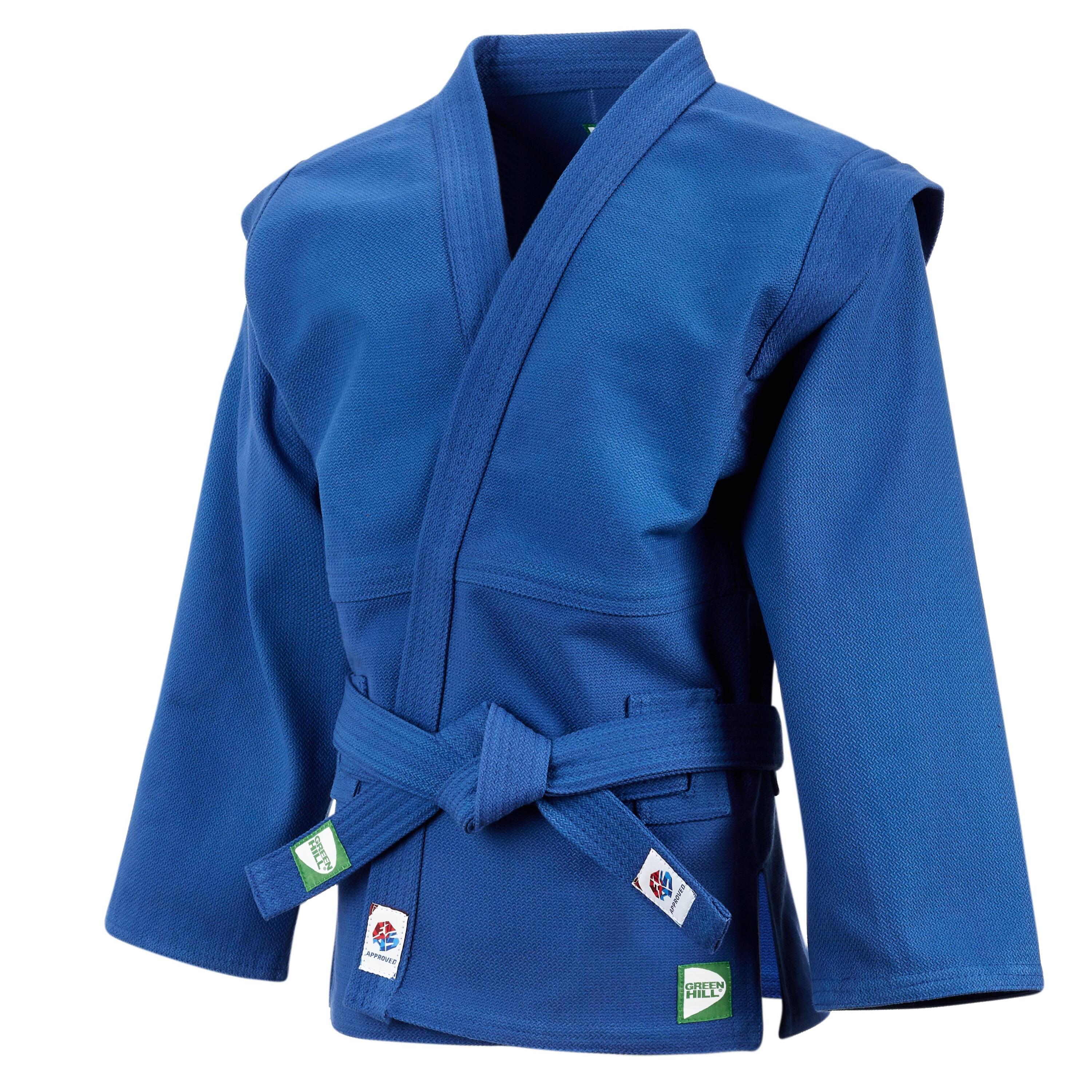 GREEN HILL Samboanzug FIAS approved Blau
