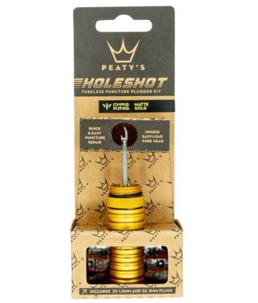 Peatys Holeshot Tubeless Puncture Plugger Kit - Bourbon 3/5