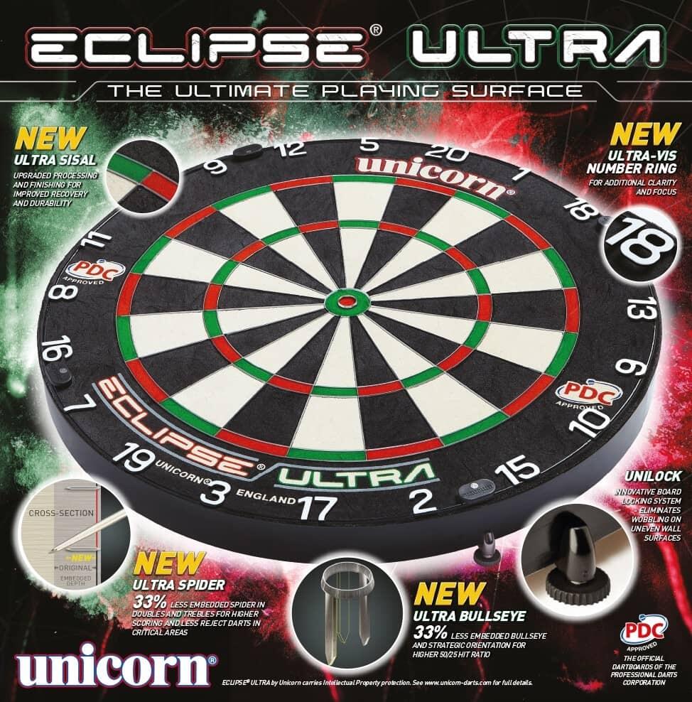 Unicorn Eclipse Ultra Dartboard 5/7