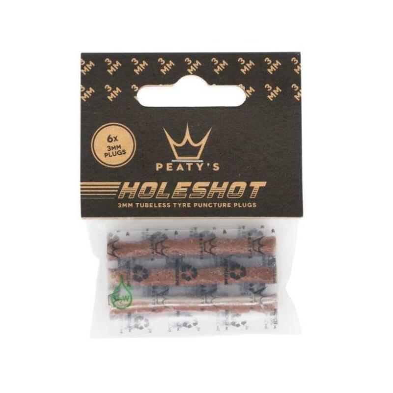 Holeshot Tubeless Puncture Plugger Refill Pack (6 x 3 mm)