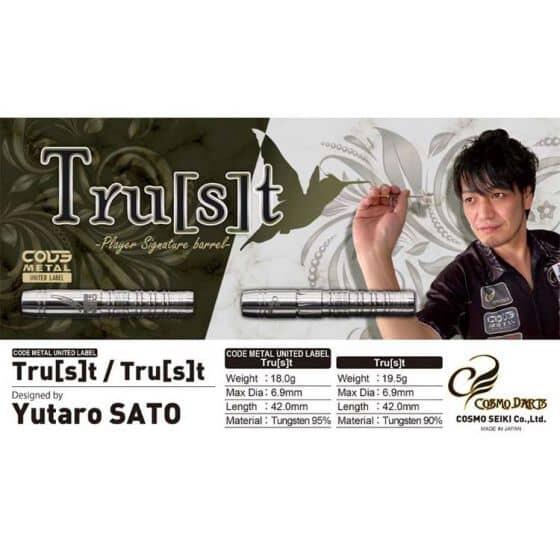 Dardos Cosmo Trust Yutaro Sato 2ba 90% 19,5gr